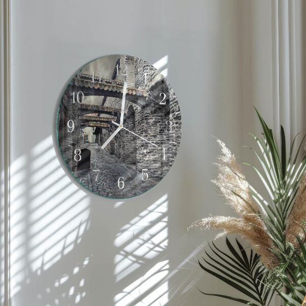 Glas wanduhr Avenue