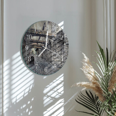 Glas wanduhr Avenue