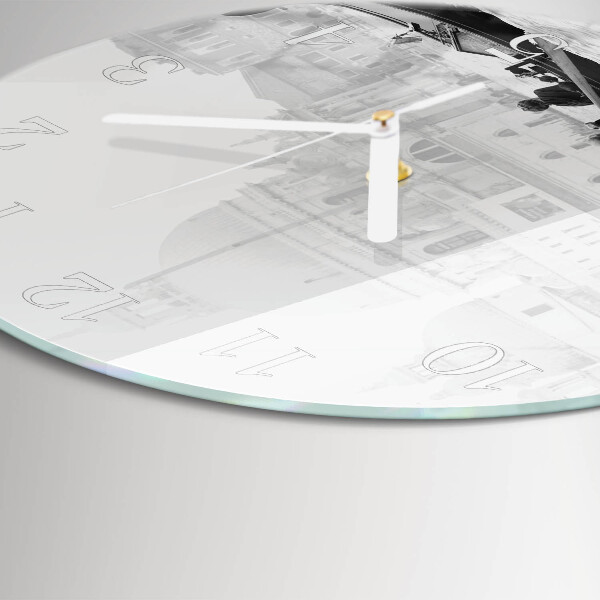 Glas wanduhr Das venezianische Boot