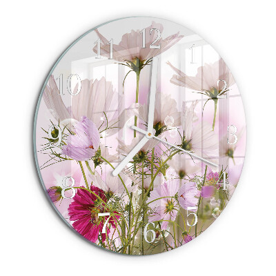 Glas wanduhr Kosmeen