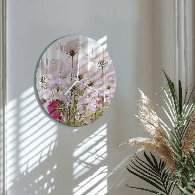 Glas wanduhr Kosmeen