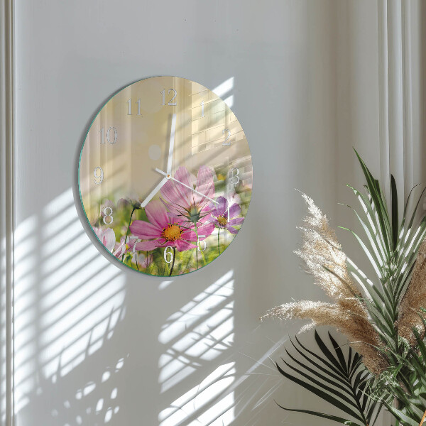 Glas wanduhr Kosmeen