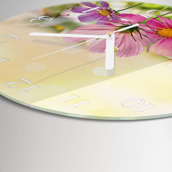 Glas wanduhr Kosmeen