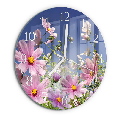Glas wanduhr Kosmeen