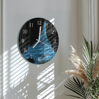 Glas wanduhr Eiffelturm Paris