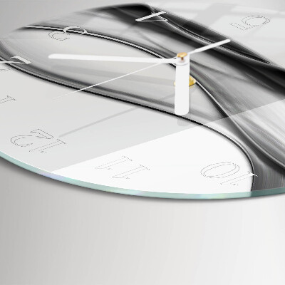 Glas wanduhr Abstraktion