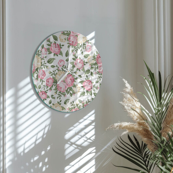 Glas wanduhr Hintergrund
