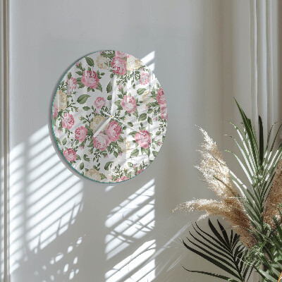 Glas wanduhr Hintergrund