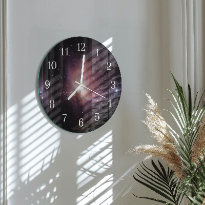 Glas wanduhr Raum