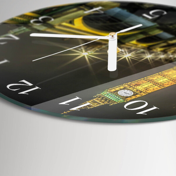 Glas wanduhr London
