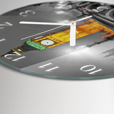 Glas wanduhr Big Ben