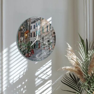 Glas wanduhr Avenue