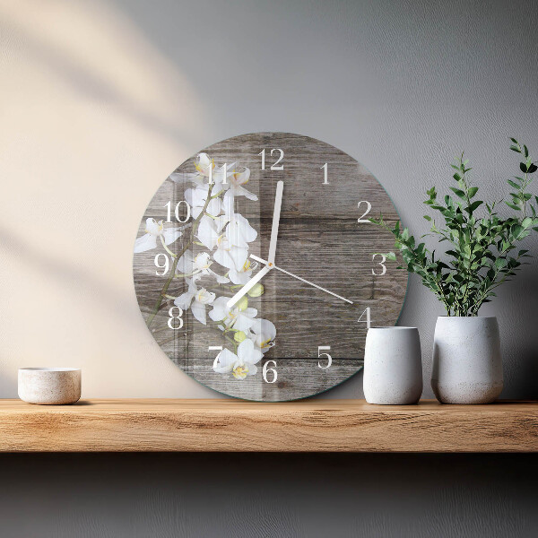 Glas wanduhr Boards