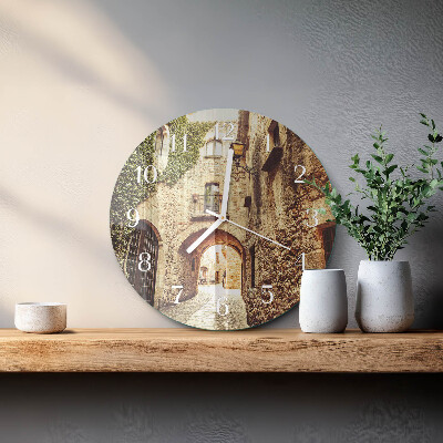 Glas wanduhr Avenue