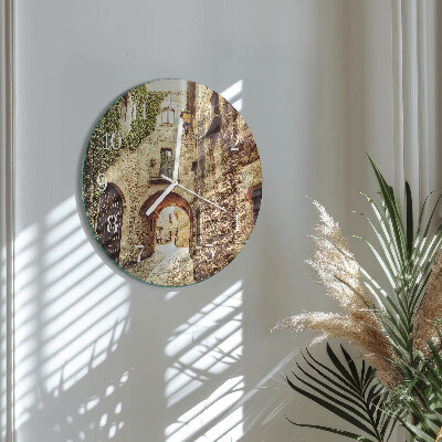 Glas wanduhr Avenue