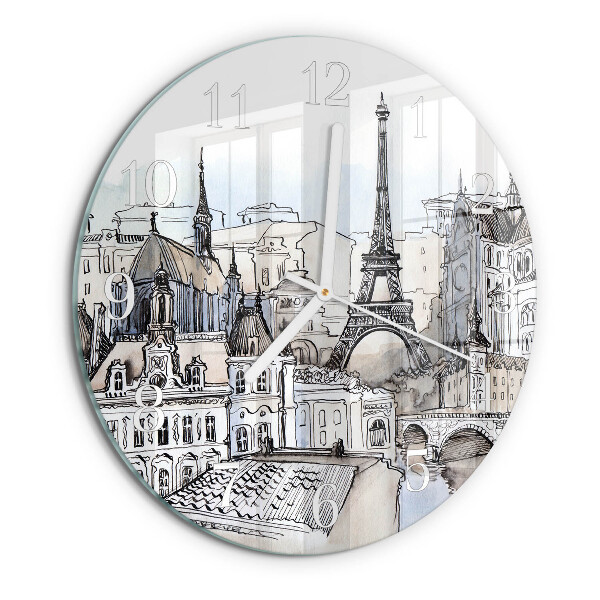 Glas wanduhr Denkmäler