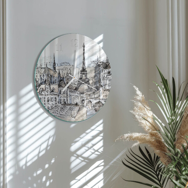 Glas wanduhr Denkmäler