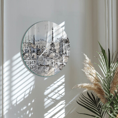 Glas wanduhr Denkmäler