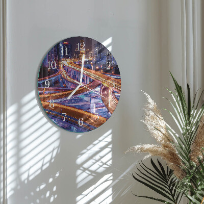 Glas wanduhr Überweisen