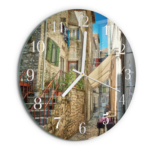Glas wanduhr Avenue