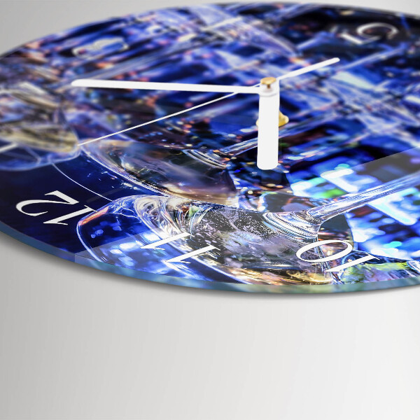 Glas wanduhr Gläser
