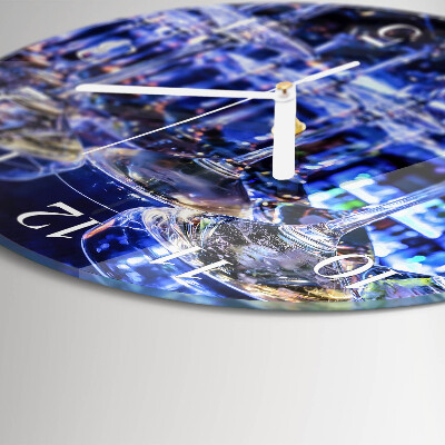 Glas wanduhr Gläser