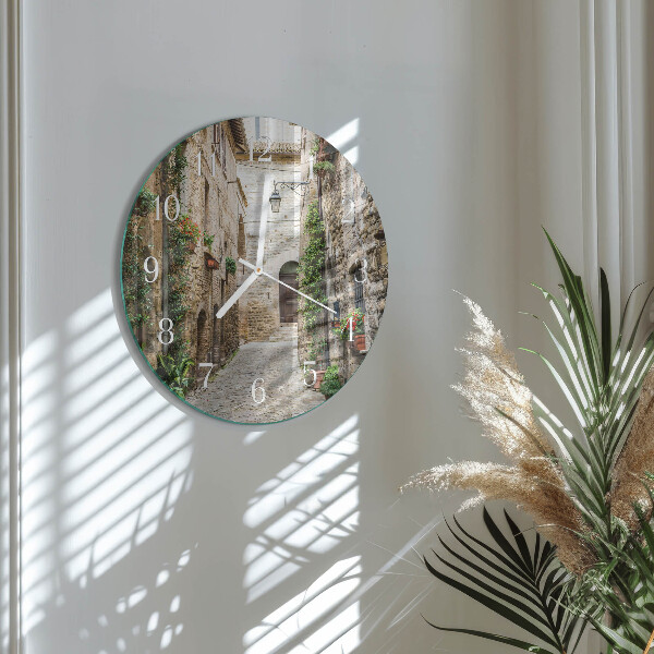 Glas wanduhr Avenue
