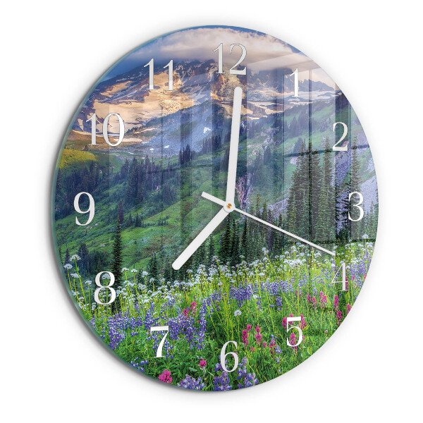 Glas wanduhr Wiesenberg