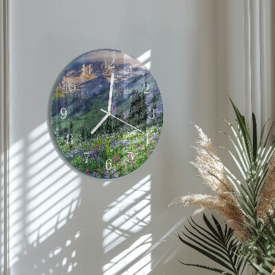 Glas wanduhr Wiesenberg