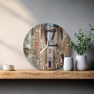 Glas wanduhr Avenue