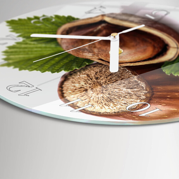 Glas wanduhr Sandsteine