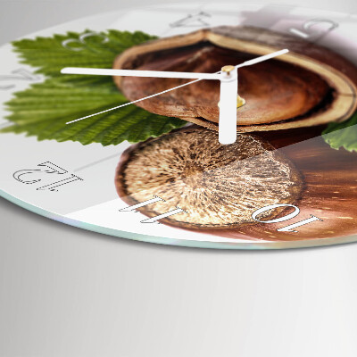 Glas wanduhr Sandsteine