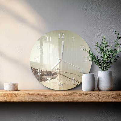 Glas wanduhr Łódź