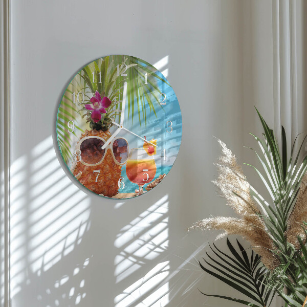 Glas wanduhr Feiertage