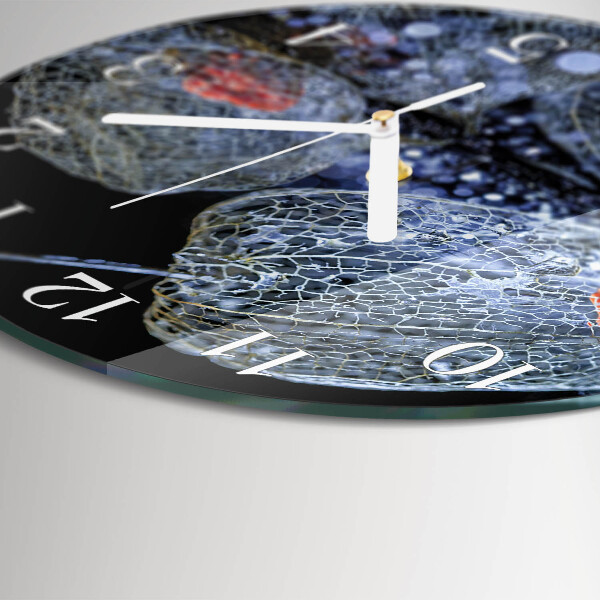 Glas wanduhr Stück