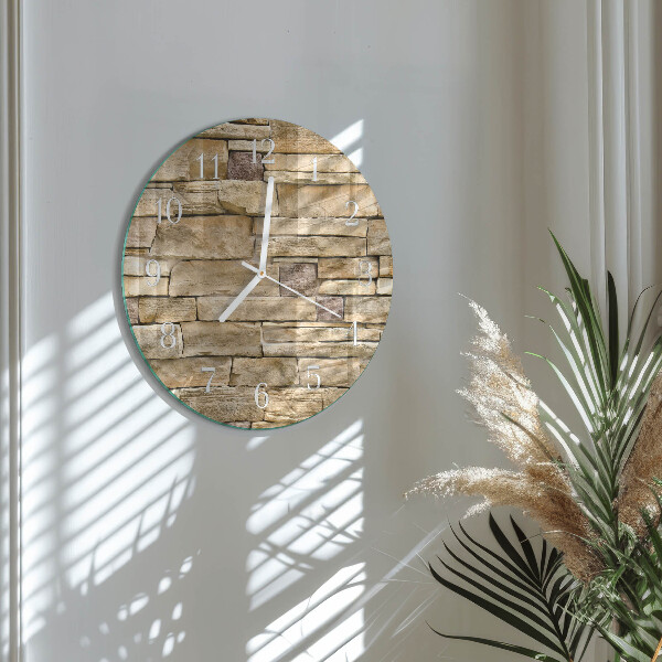 Glas wanduhr Wand