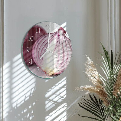 Glas wanduhr Zwiebel