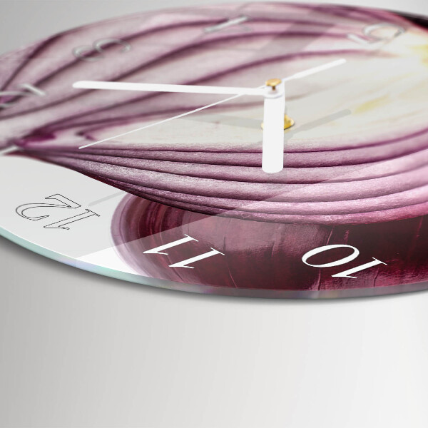 Glas wanduhr Zwiebel
