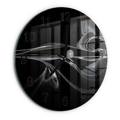 Wanduhr rund Abstraktion