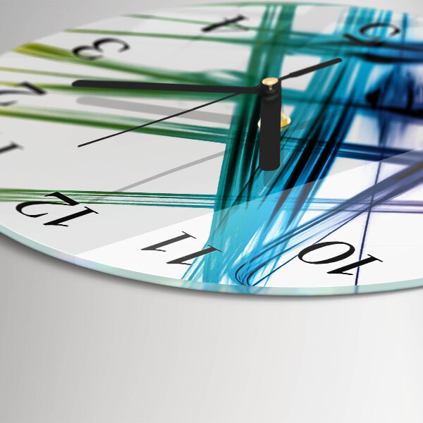 Wanduhr rund Abstraktion
