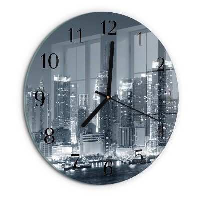 Wanduhr rund Horizont