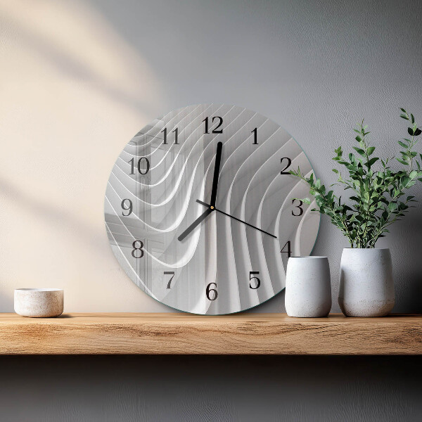 Wanduhr rund Abstraktion