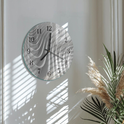 Wanduhr rund Abstraktion