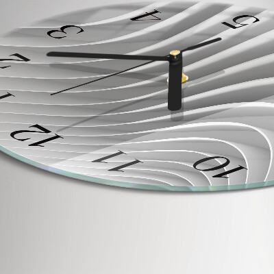 Wanduhr rund Abstraktion