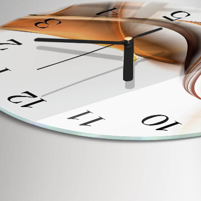 Wanduhr rund Abstraktion