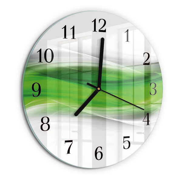 Wanduhr rund Abstraktion