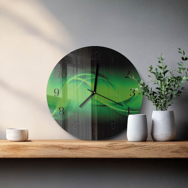 Wanduhr rund Abstraktion