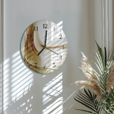 Wanduhr rund Abstraktion