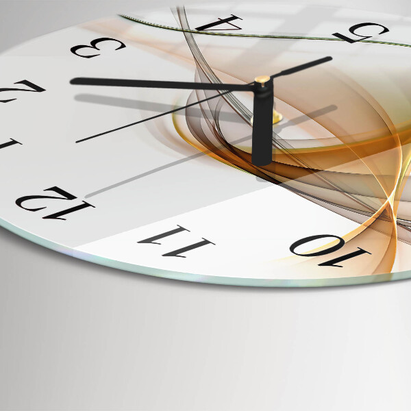 Wanduhr rund Abstraktion