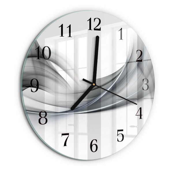 Wanduhr rund Abstraktion